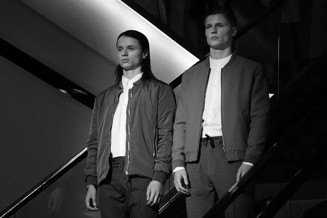 Models präsentieren die Fashion Show im Gerber.