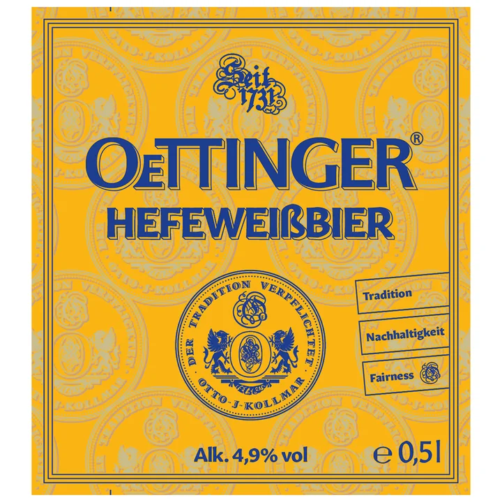 Gestalteter OeTTINGER-Produktpost.